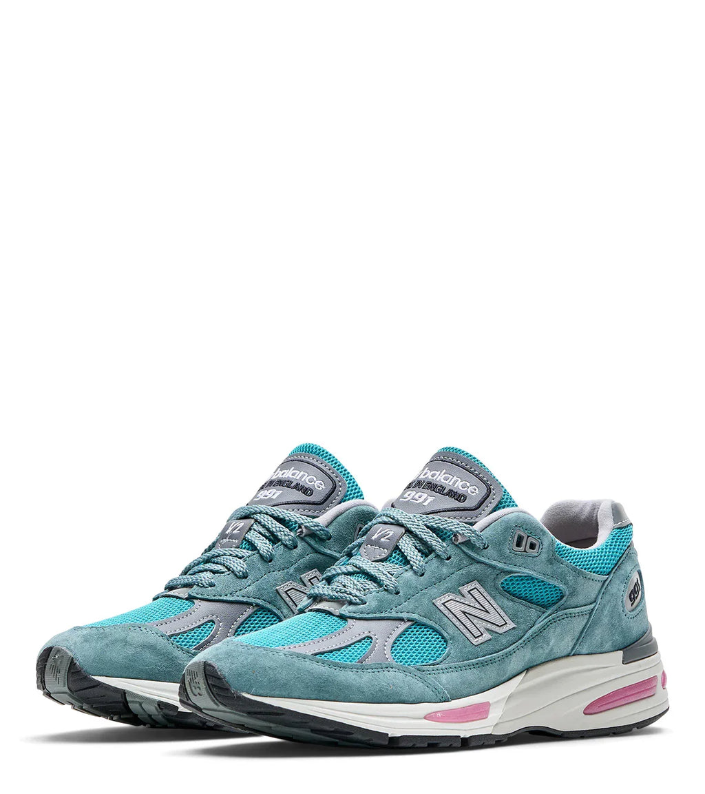 New Balance Made In UK 991v2 Porcelain Green