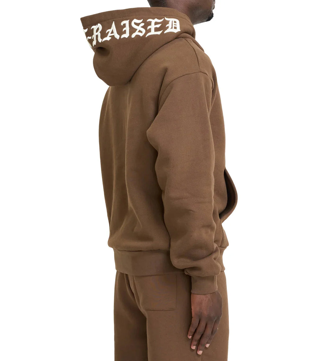 Born x Raised Hoodie Walnut