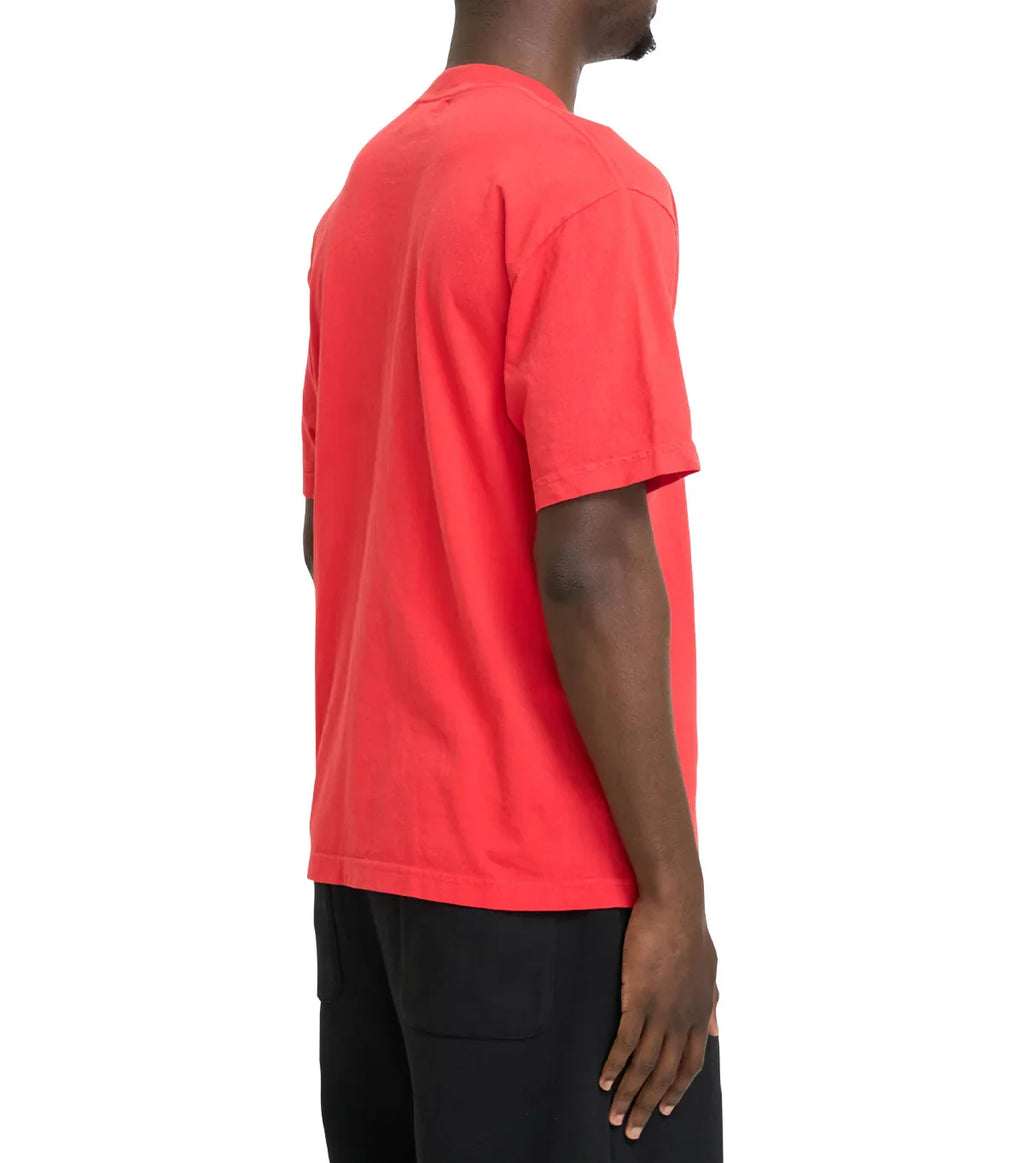 SOMEWHERE Logo Star T-Shirt Red