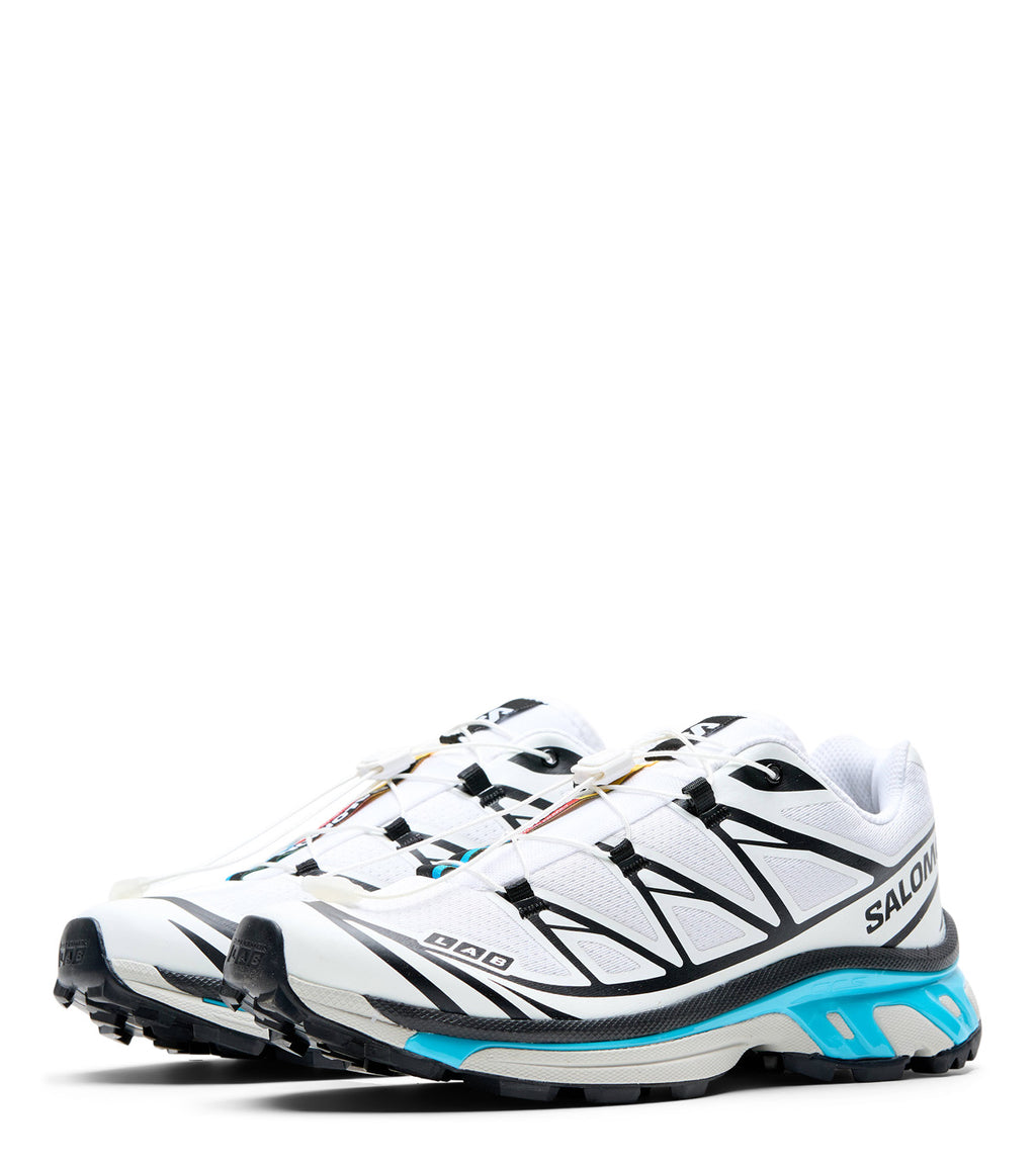 Salomon XT-6 White Black Blue