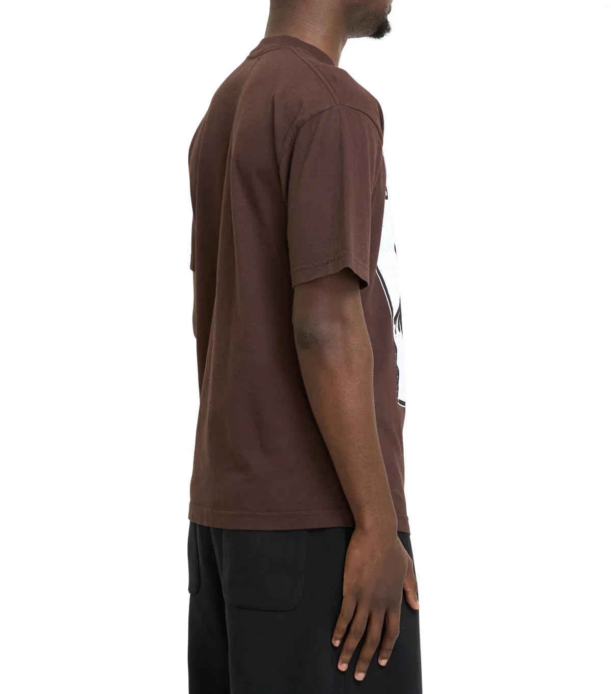 SOMEWHERE Fear City T-Shirt Brown