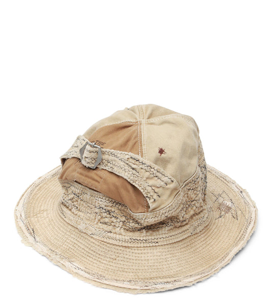 Kapital Chino The Old Man And The Sea Hat (Crash Remake) Beige