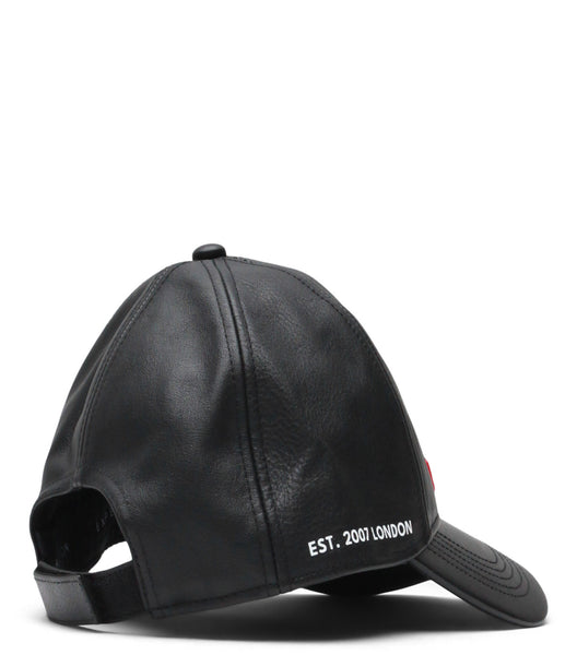 Martine Rose Leather Cap Black