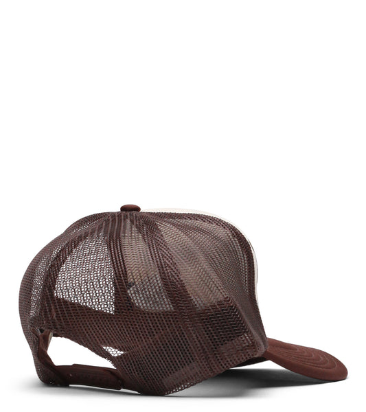 Kapital Working Hero Truck Cap Ecru Brown