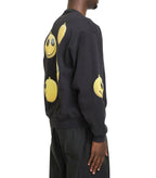 IRAK Face Crewneck Sweatshirt Off Black