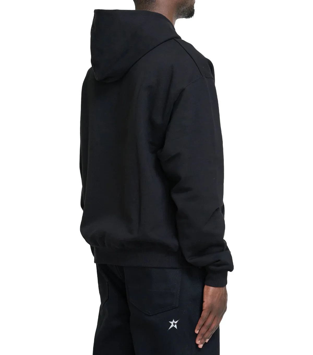SOMEWHERE Original Logo Hoodie Black
