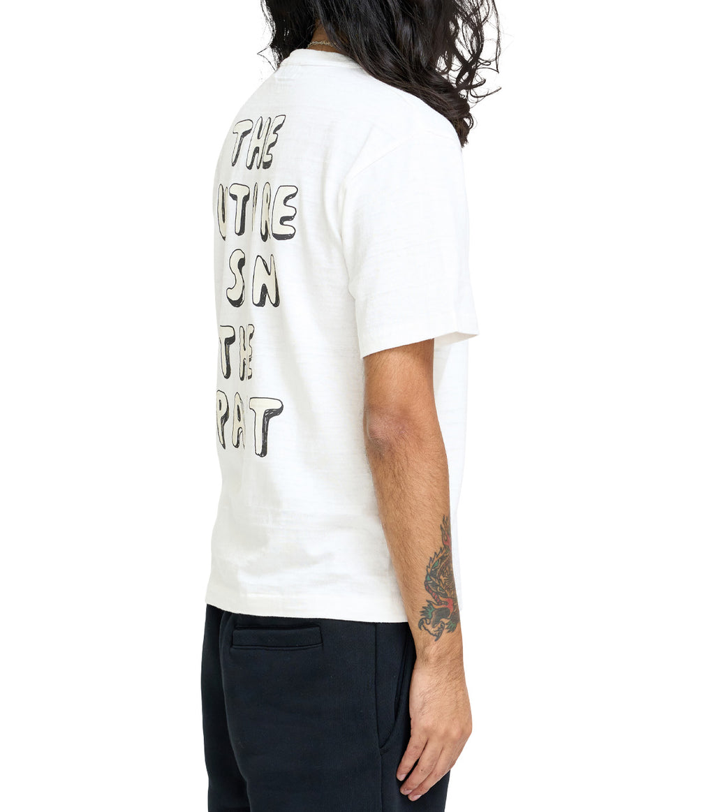 Human Made Graphic T-Shirt Crayon White