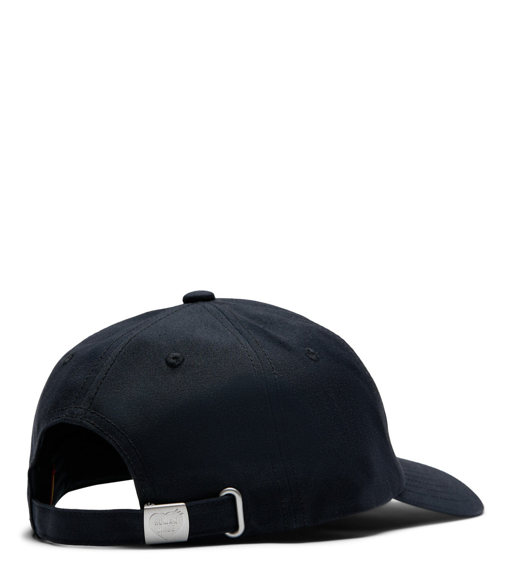 Human Made 6 Panel Canvas Cap Black