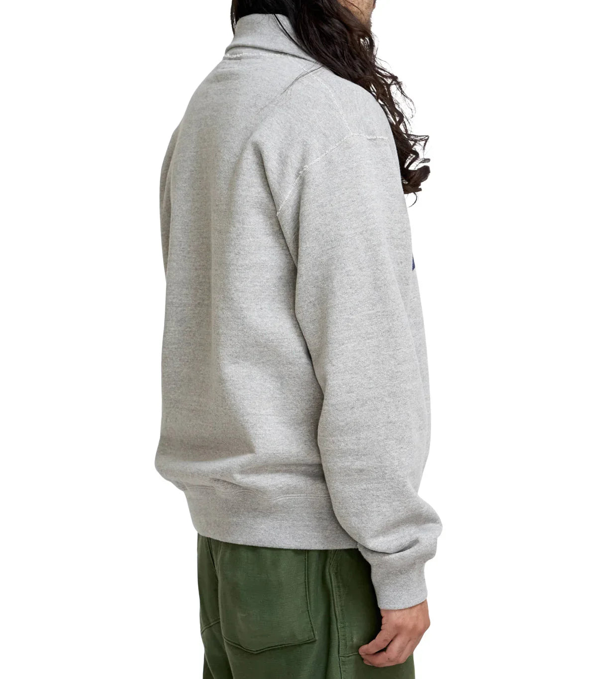 Human Made Half-Zip Sweatshirt Gray