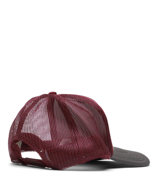 Kapital Lucky Battery Bird Truck Cap Charchoal Burgundy