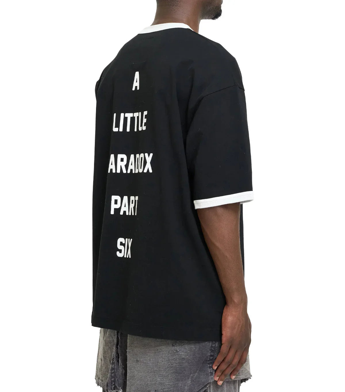 Mihara Yasuhiro Happy Face Printed T-Shirt Black