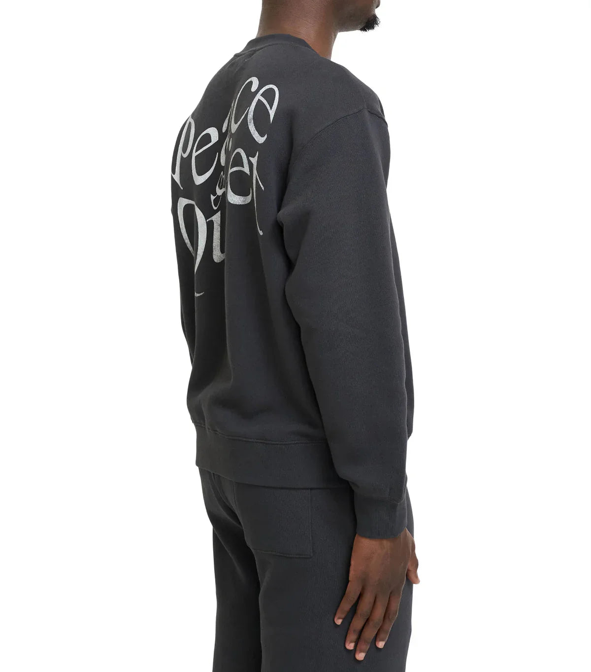 Museum of Peace & Quiet Warped Crewneck Black