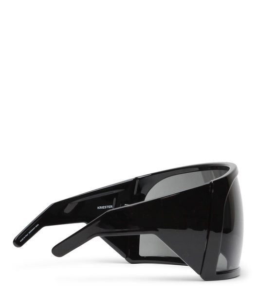 Rick Owens DRKSHDW Kriester Shiny Sunglasses Black