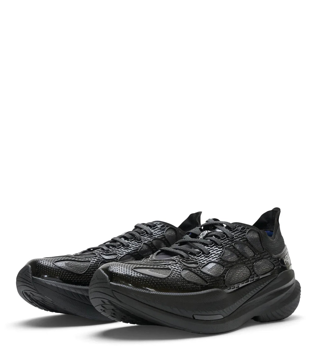 Hoka Mach X Caged Black Midnight Blue
