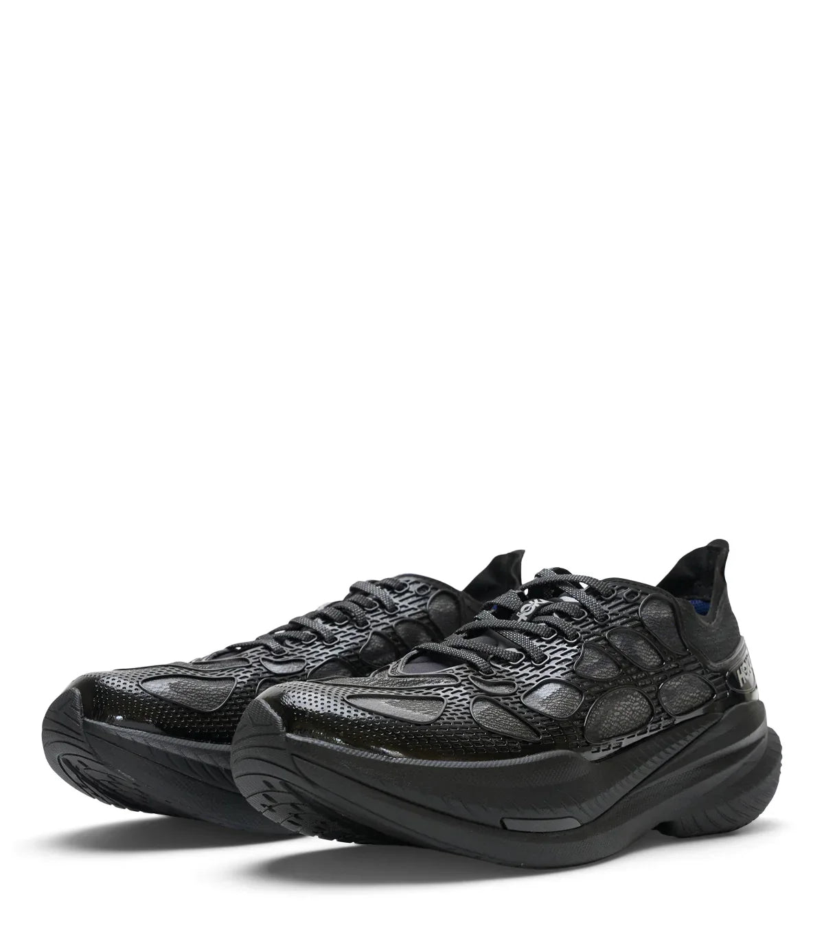 Hoka Mach X Caged Black Midnight Blue