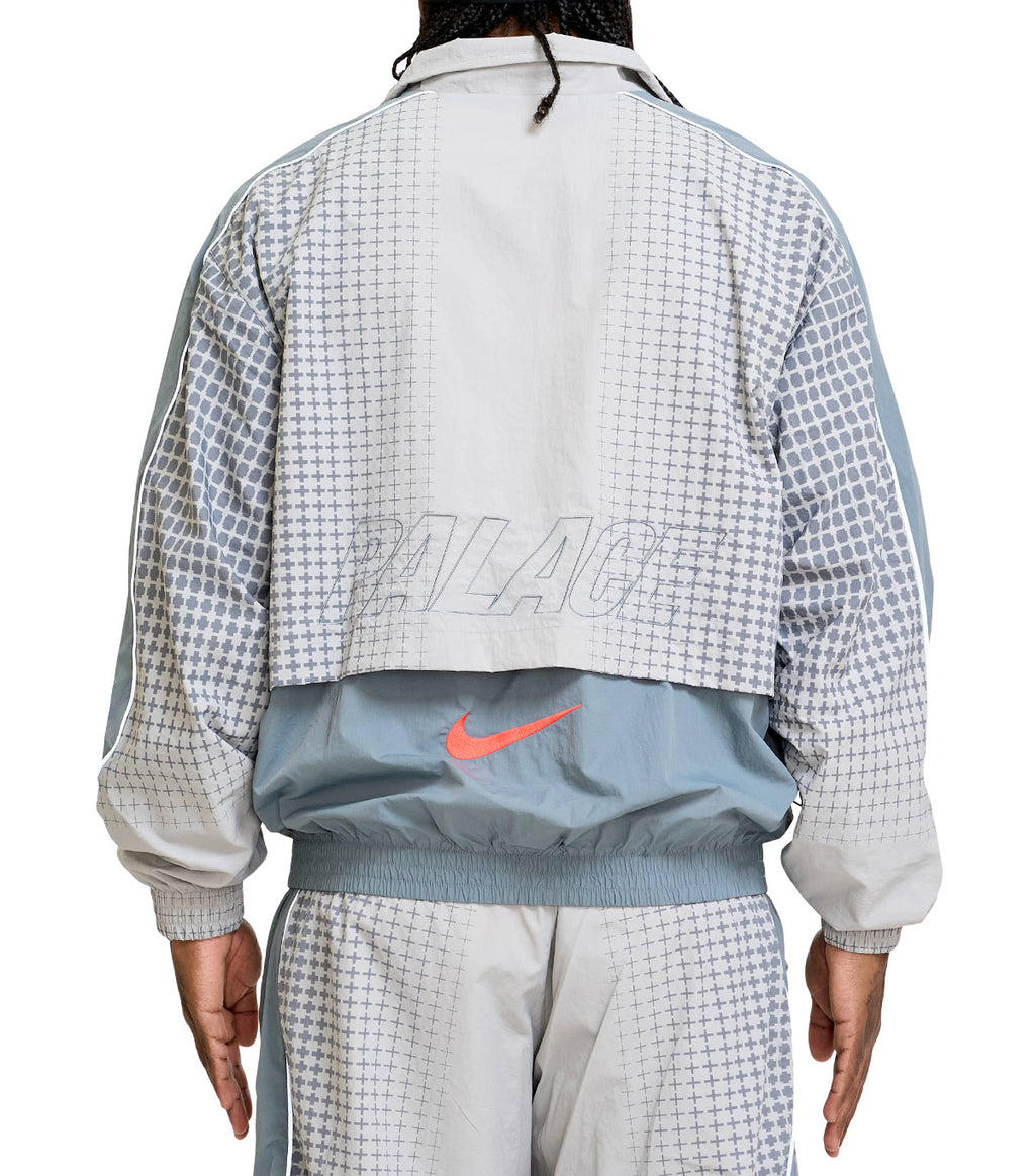 Nike England x Palace Track Jacket Grey Crimson