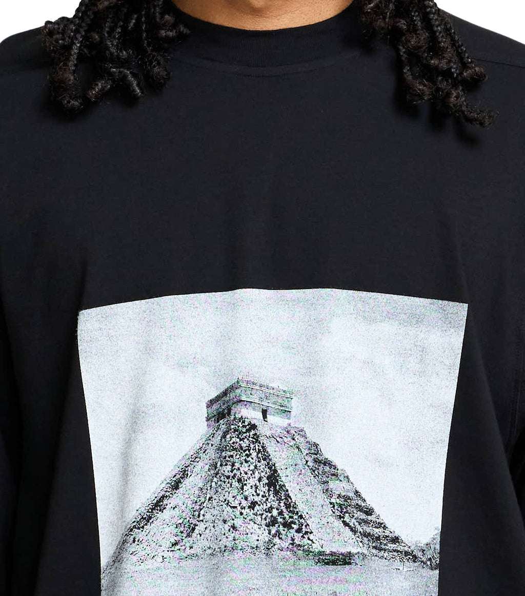 Rick Owens DRKSHDW T-Shirt Jumbo Black Milk
