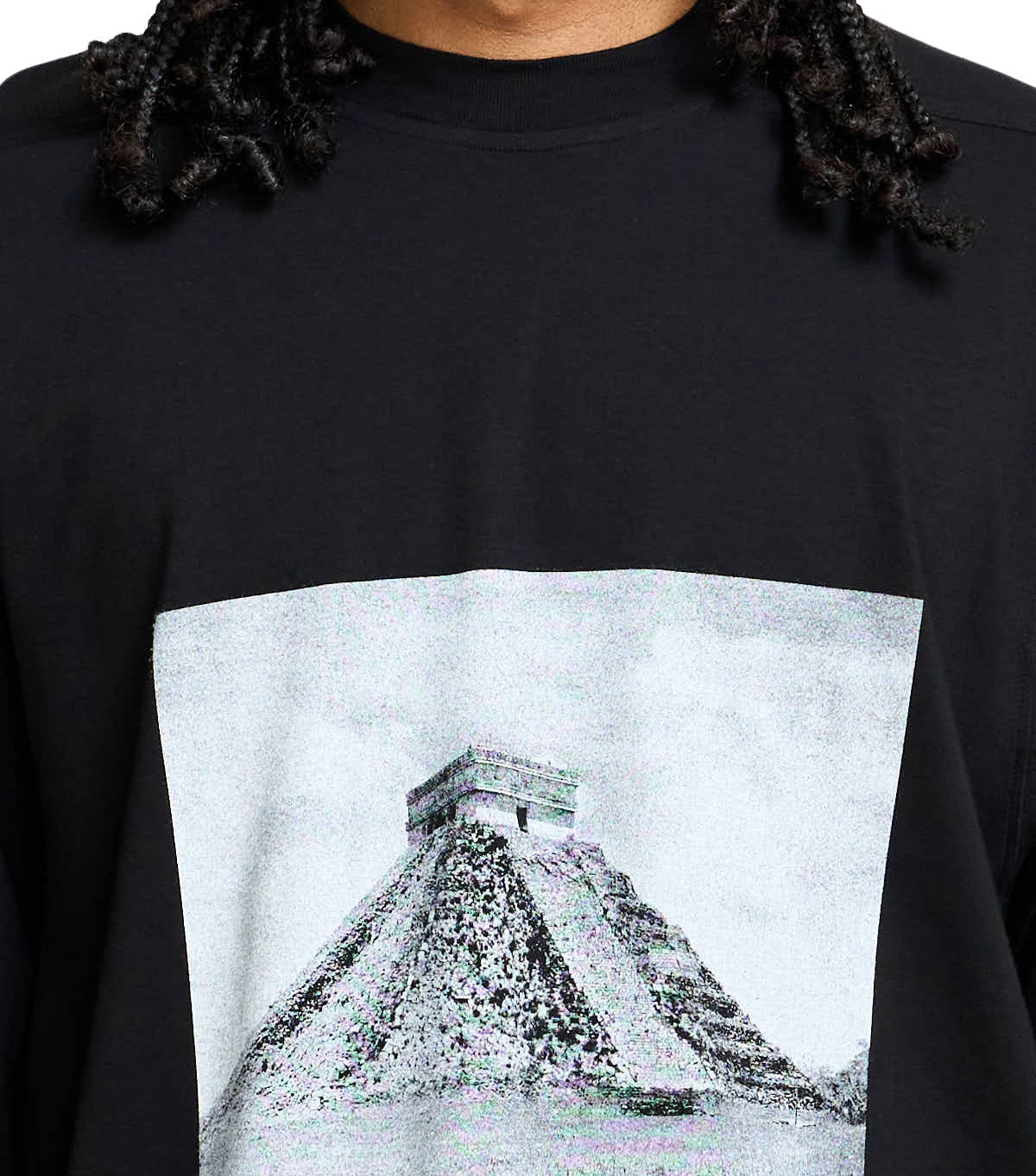 Rick Owens DRKSHDW T-Shirt Jumbo Black Milk