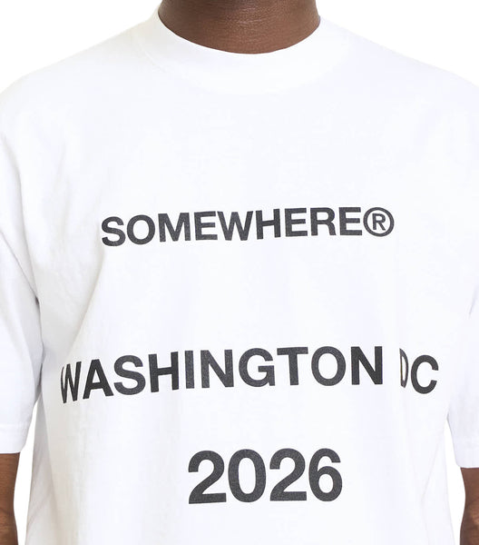 SOMEWHERE 2026 T-Shirt White