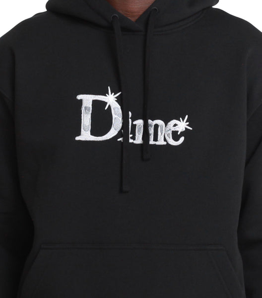 Dime Classic Shiny Hoodie Black