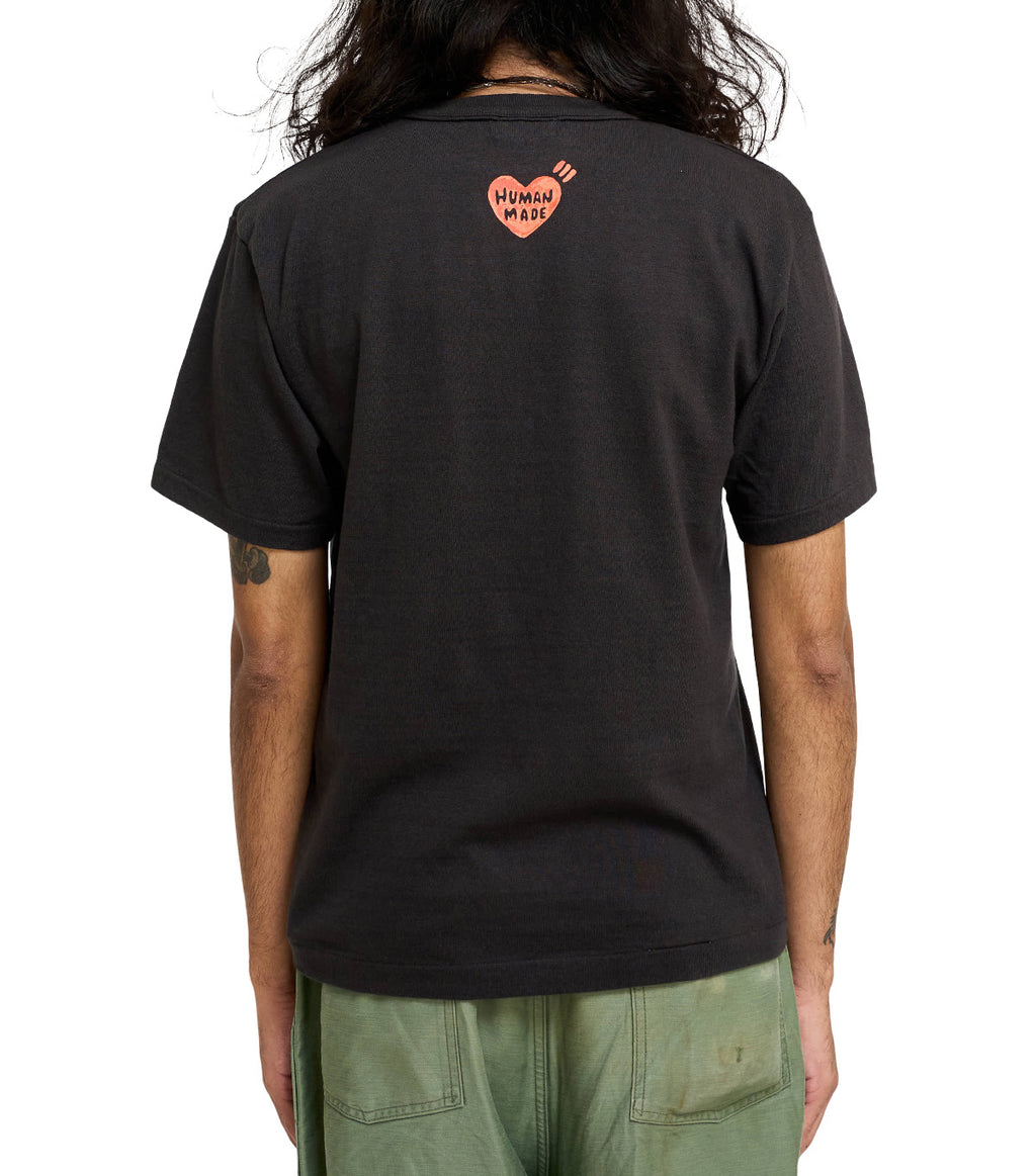 Human Made Polar Bear Graphic T-Shirt Black