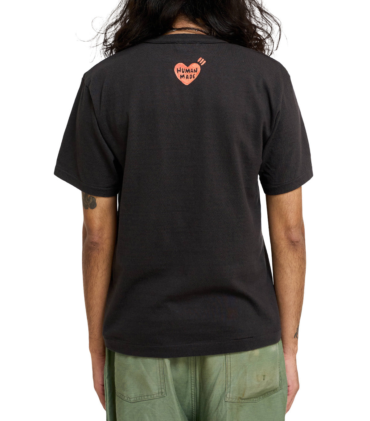 Human Made Polar Bear Graphic T-Shirt Black