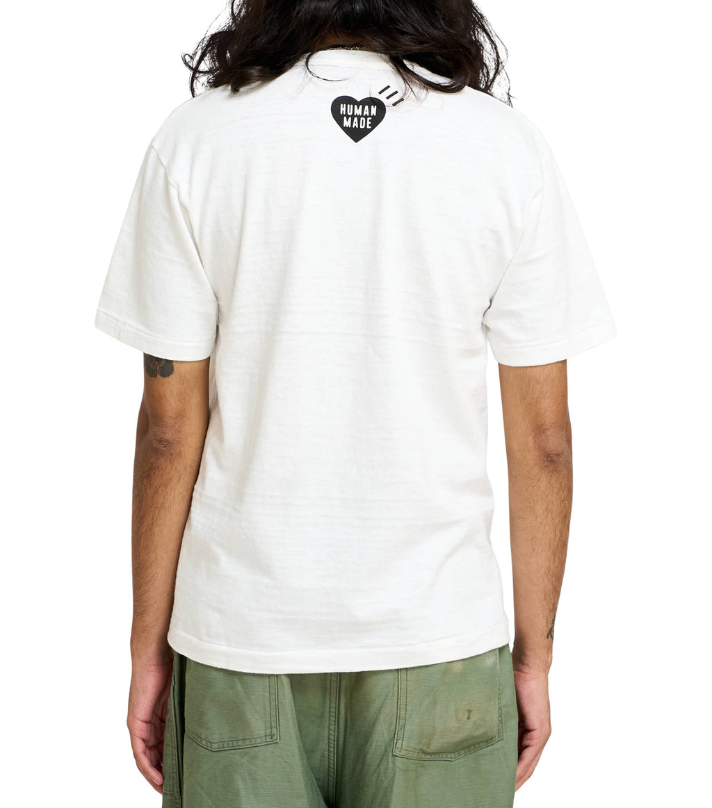 Human Made Cartoon Duck Graphic T-Shirt White