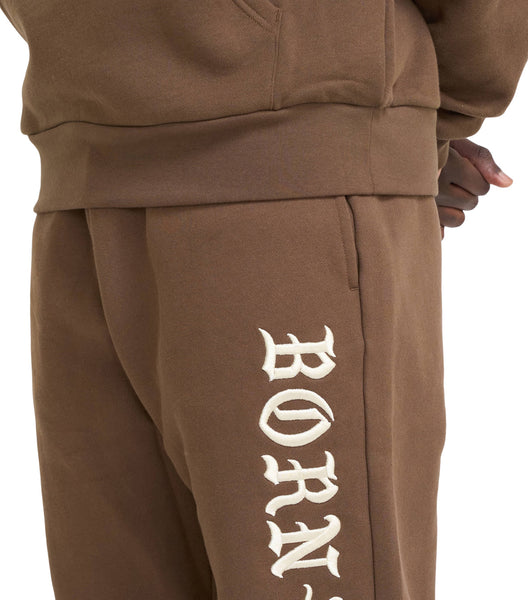 Born x Raised Sweatpants Walnut