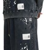 Mihara Yasuhiro Embellished Bleached Pants Black