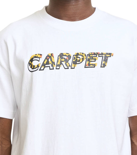 Carpet Company Misprint Cheetah T-Shirt White