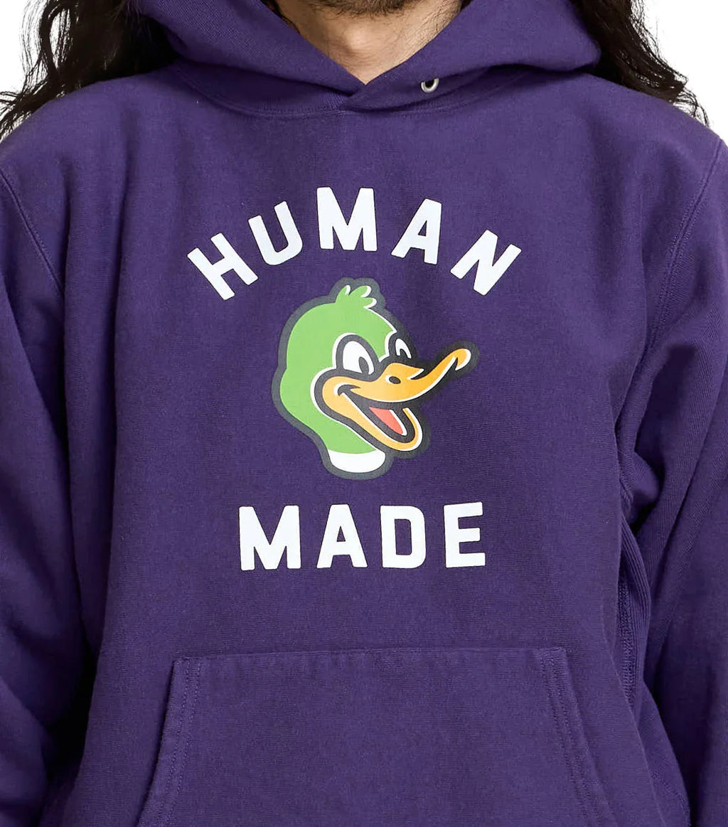 Human Made Duck Hoodie Purple