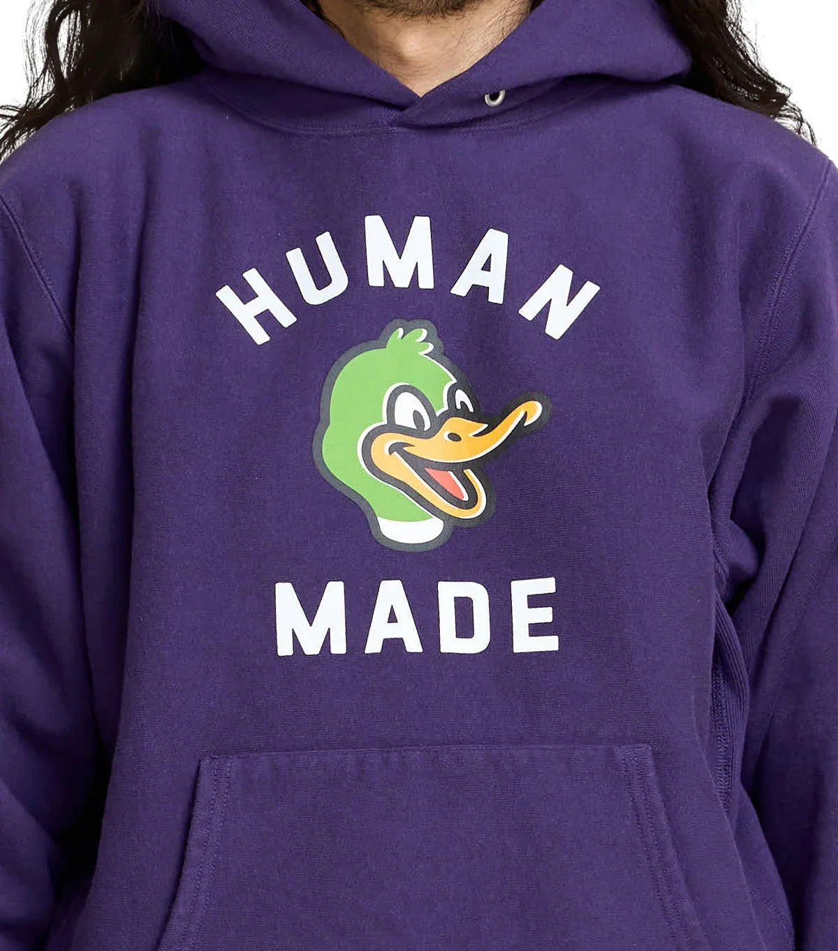 Human Made Duck Hoodie Purple
