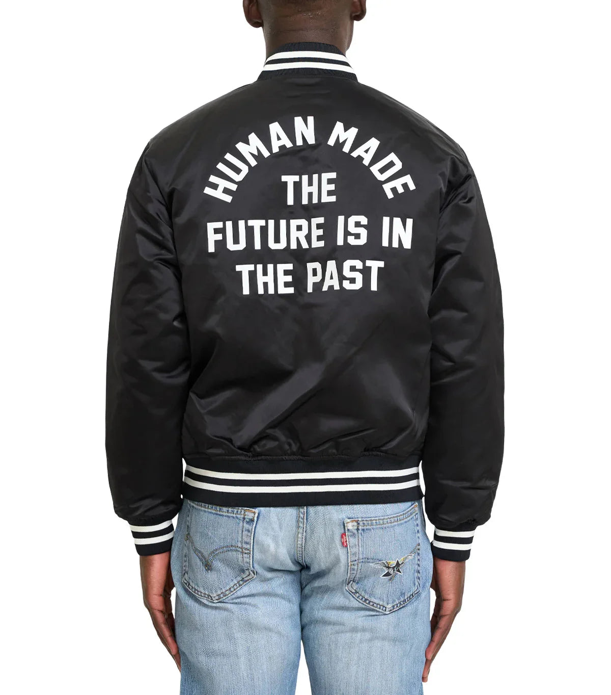 Human Made Nylon Stadium Jacket Black