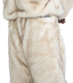 KidSuper Fur Shorts Cream