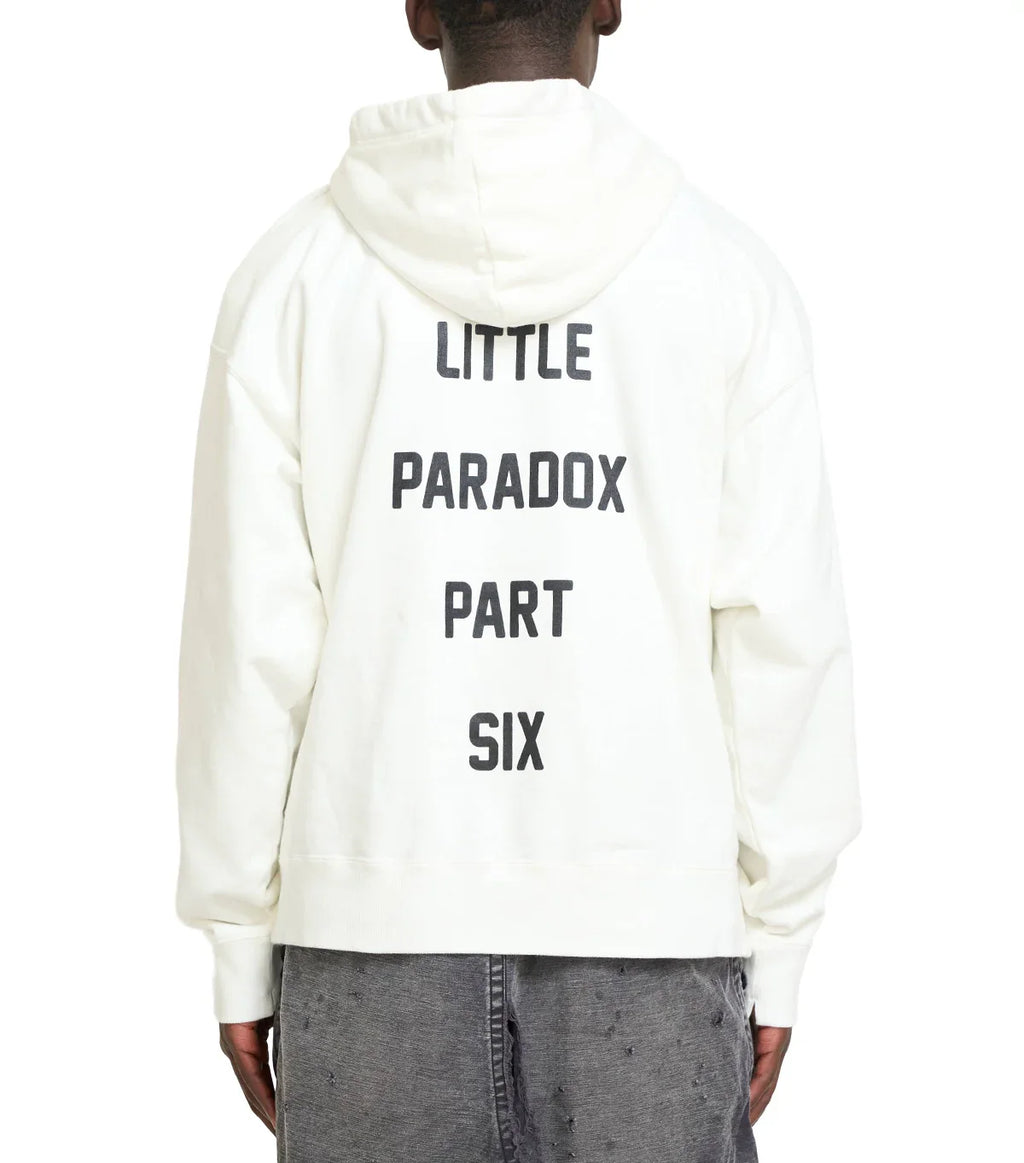 Mihara Yasuhiro Dog Printed Hoodie White