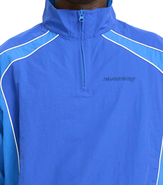 Awake NY Quarter Zip Track Jacket Navy