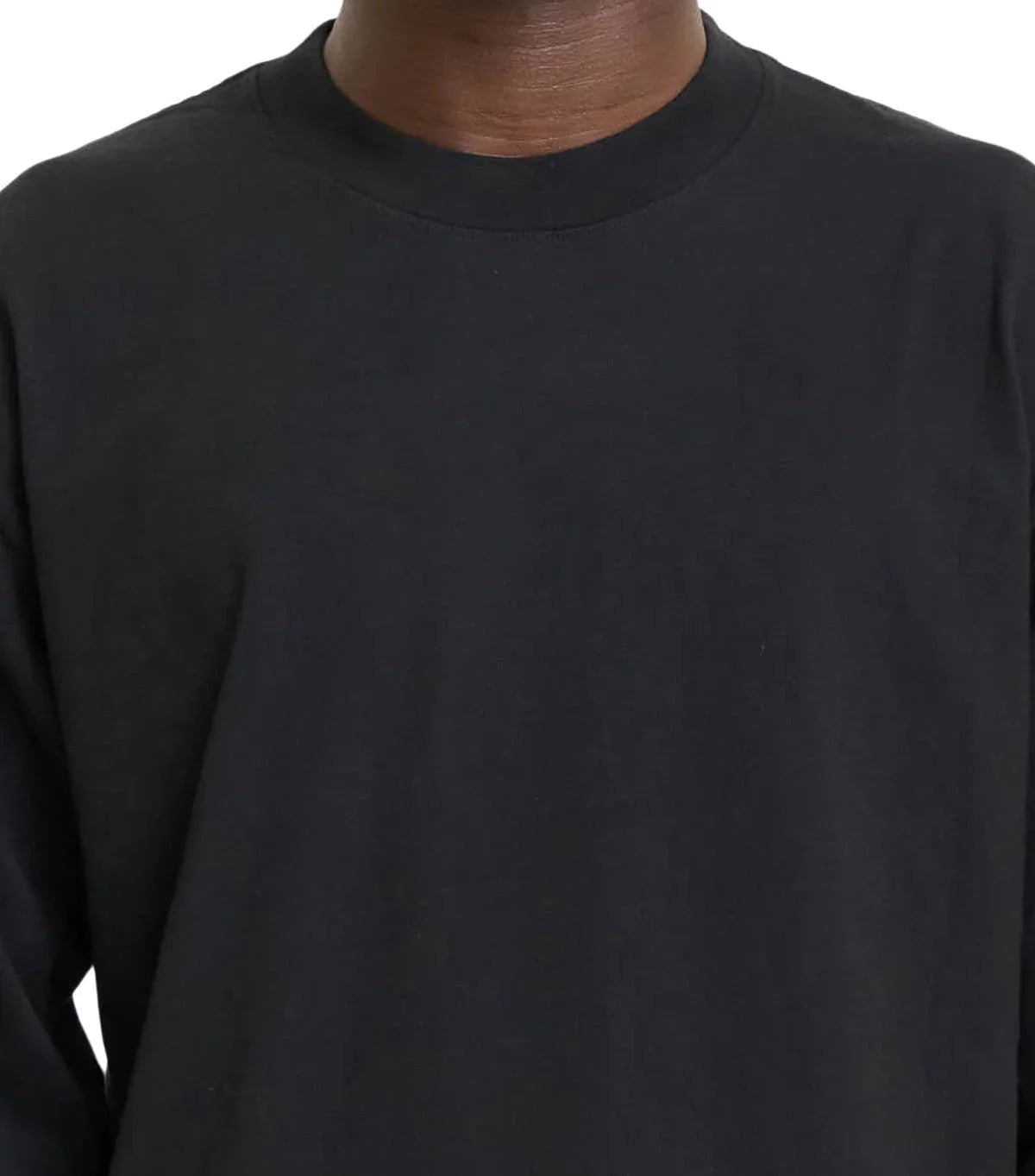 SOMEWHERE Long Sleeve Logo T-Shirt Black