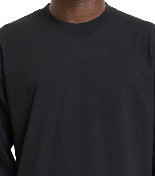 SOMEWHERE Long Sleeve Logo T-Shirt Black