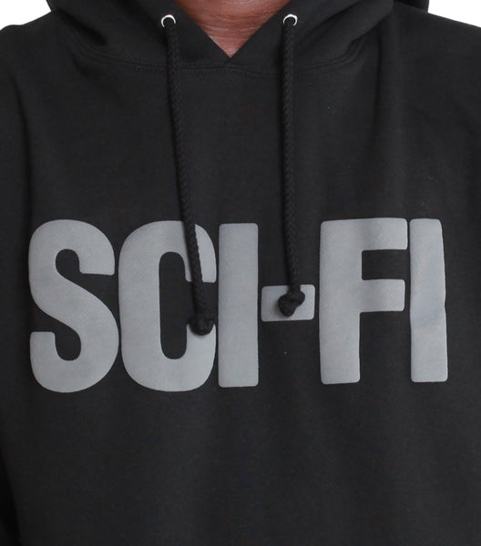 Sci-Fi Fantasy Big Logo Hoodie Black