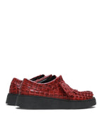 Clarks x Martine Rose Cur Torview Burgundy Leather