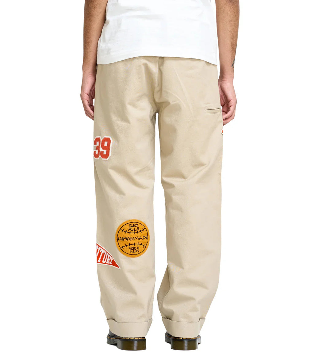 Human Made College Pants Beige