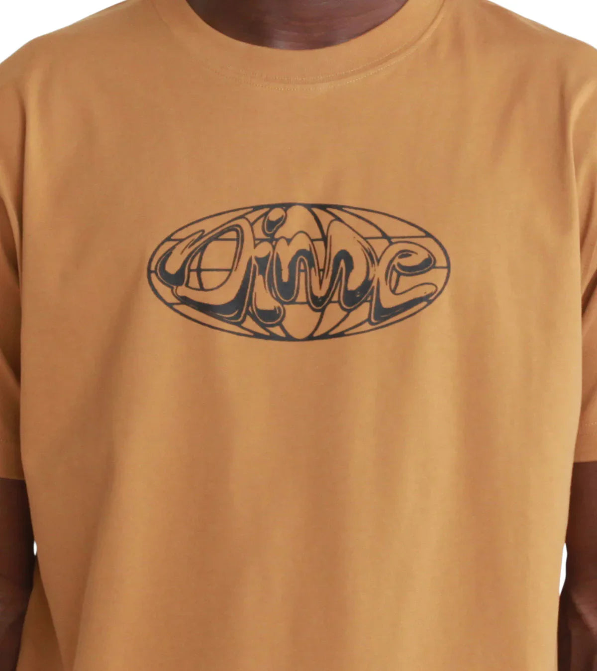 Dime Globe T-Shirt Coffee