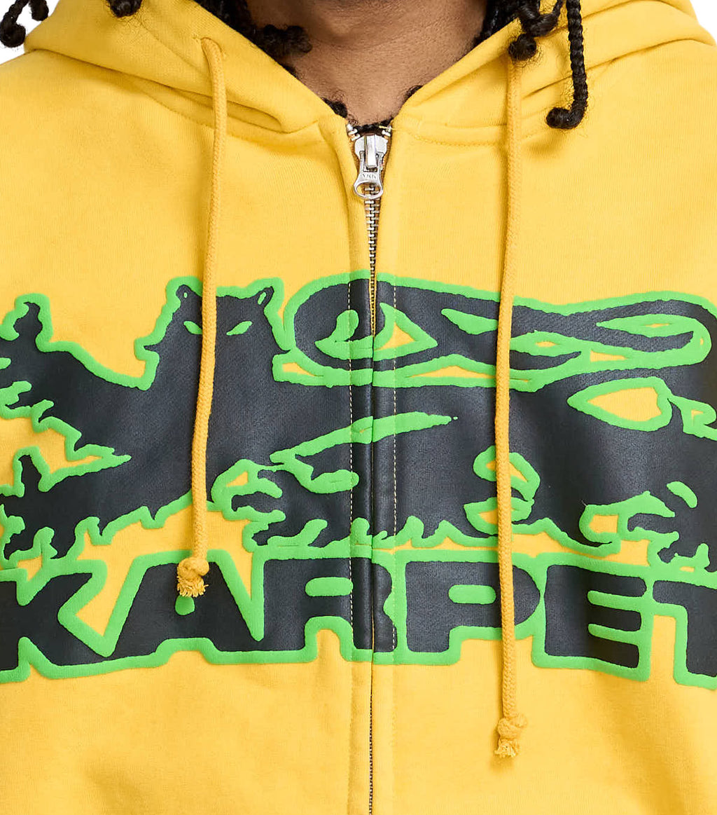 Carpet Company Lion Hoodie Yellow