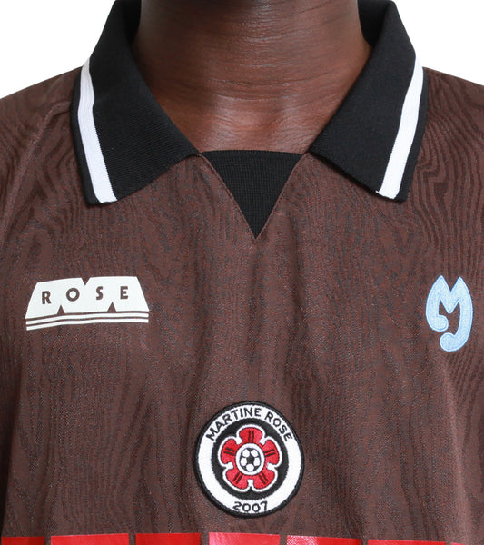 Martine Rose Football Top Brown