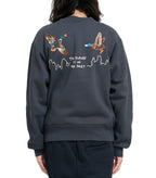 Human Made Embroidered Sweatshirt Black