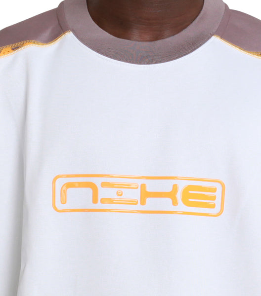 Nike Project F.R.O.G Short Sleeve Top White Taupe