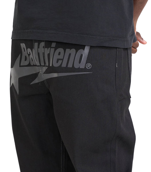 Badfriend Star Pant Black Charcoal