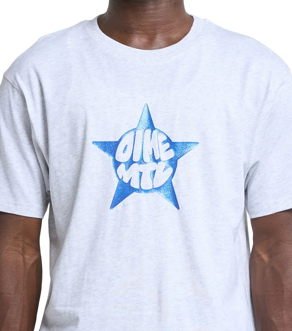 Dime Star T-Shirt Ash