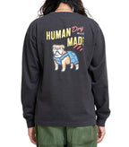 Human Made Bulldog Graphic T-Shirt Black