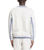 The Trilogy Tapes Overdyed Crew Grey Blue